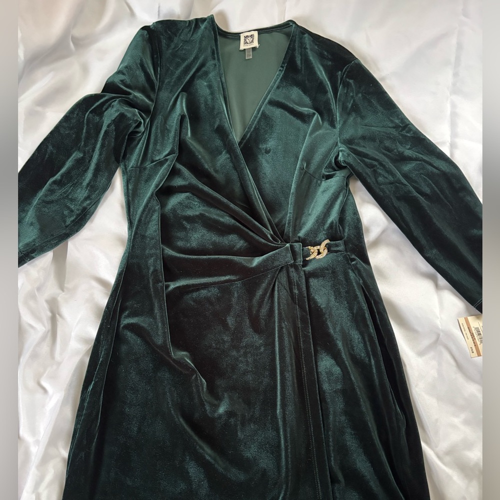 Anne Klein Velvet dress sz 12